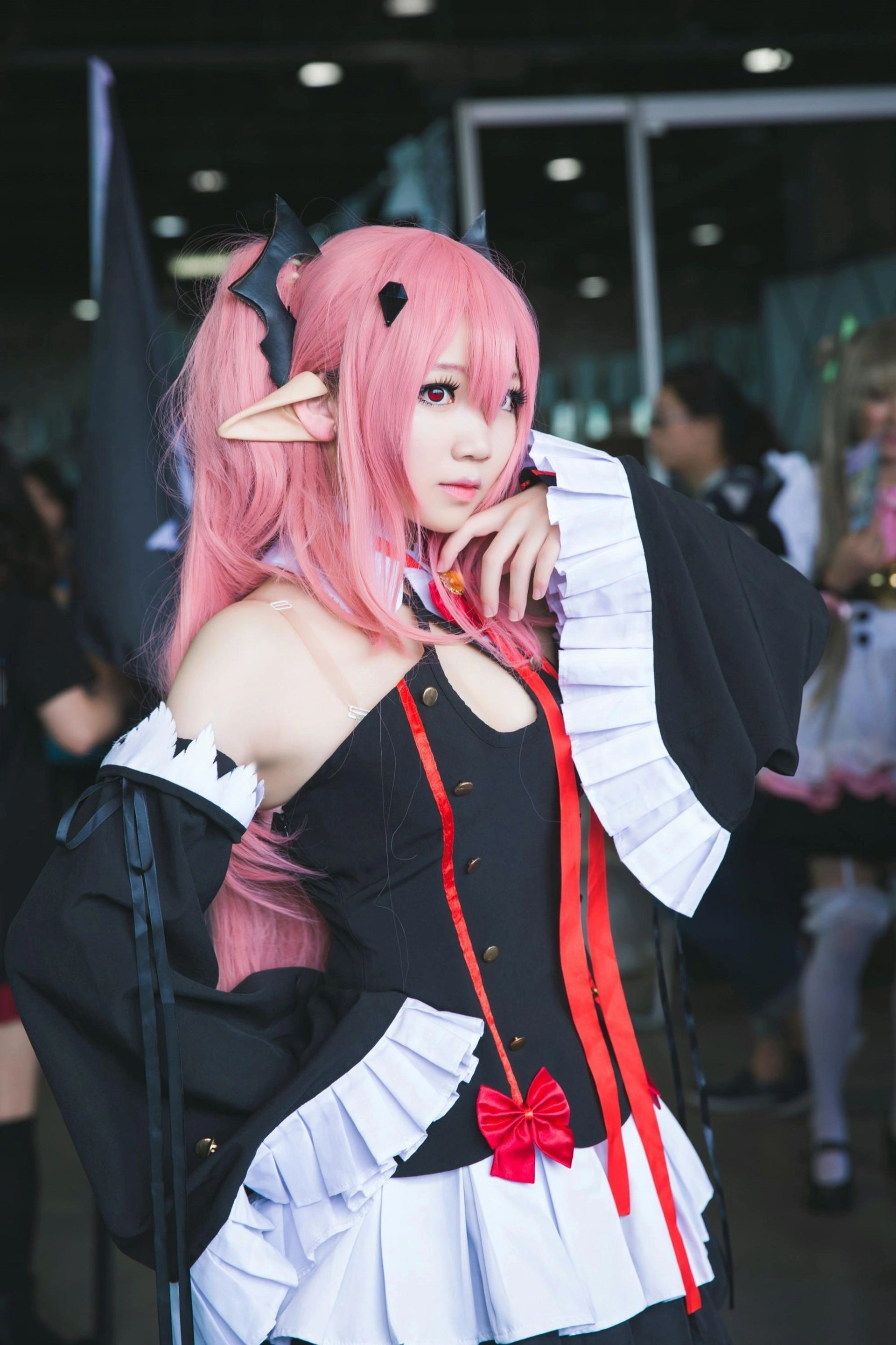 楚楚子w - NO.67 COS-终结的炽天使COS双马尾克鲁鲁采佩西 3